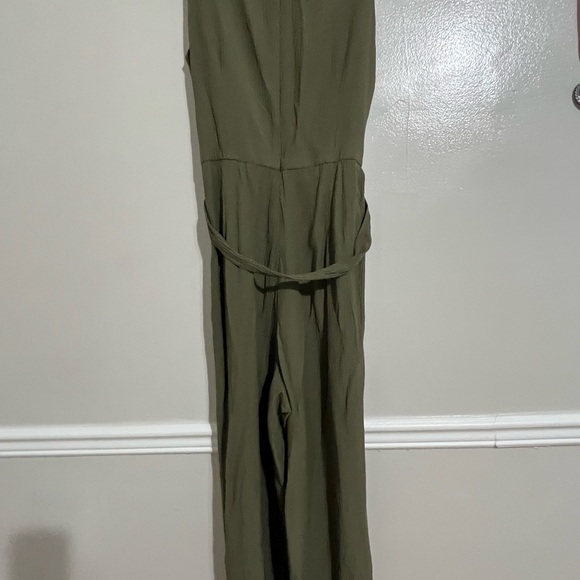 Calvin Klein Textured Olive Dress - Picture 8 of 8